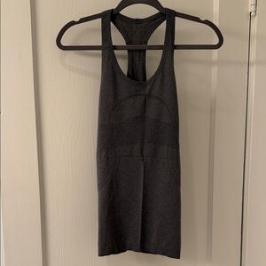 lululemon athletica Swiftly Racerback Black Tank Top